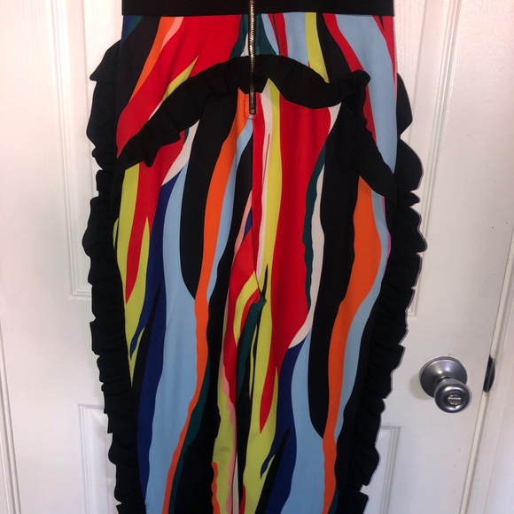 Abstract colorful jumpsuit - Picture 4 of 4